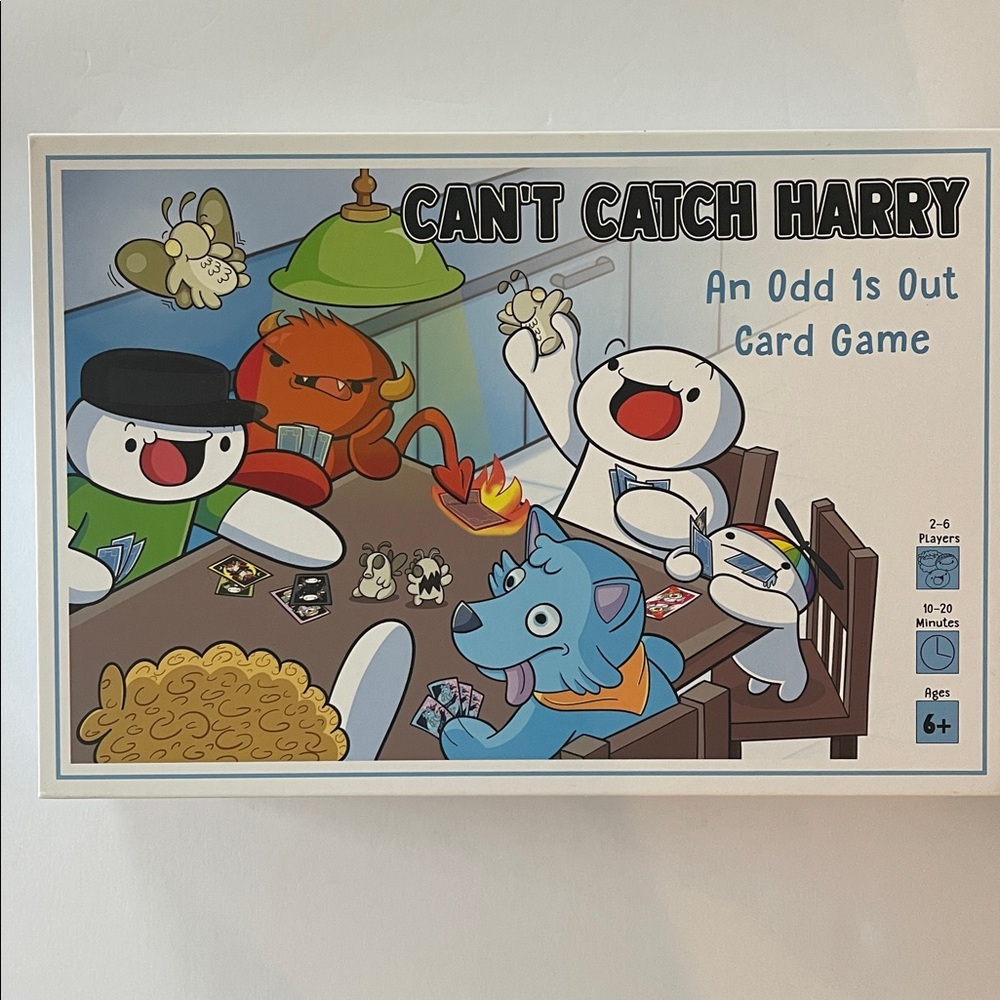 Can't Catch Harry Card Game